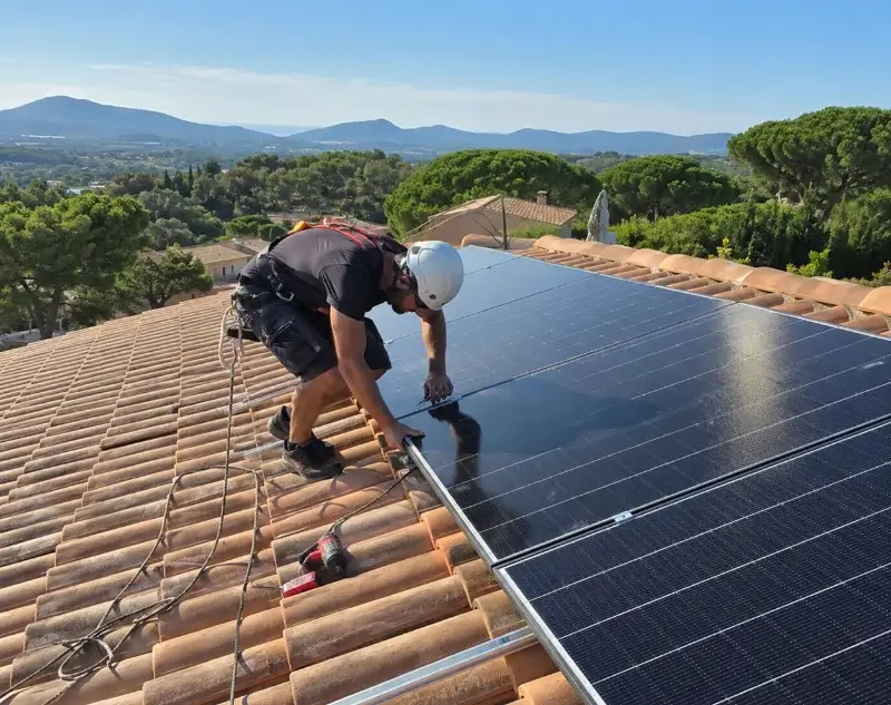 Installateur panneaux solaires Irigny — pose photovoltaïque sur toiture