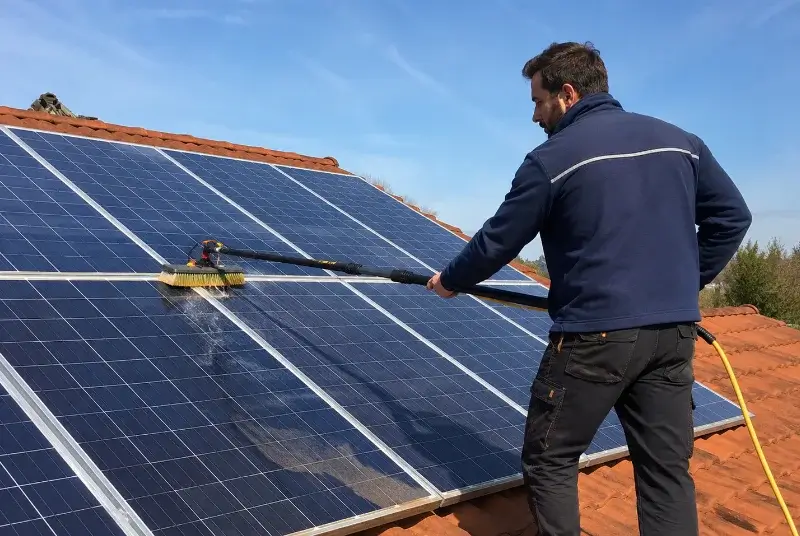 Nettoyage et entretien de panneaux solaires à Irigny